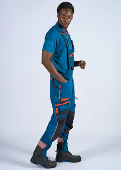 Portwest DX4 DX441 Work Bib En Brace Slim Fit Stretch UV-bescherming Dynamic miniatuur