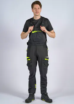Portwest DX4 DX441 Work Bib En Brace Slim Fit Stretch UV-bescherming Dynamic miniatuur