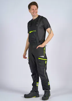 Portwest DX4 DX441 Work Bib En Brace Slim Fit Stretch UV-bescherming Dynamic miniatuur