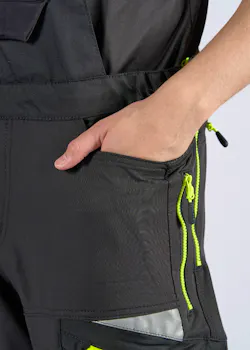 Portwest DX4 DX441 Work Bib En Brace Slim Fit Stretch UV-bescherming Dynamic miniatuur