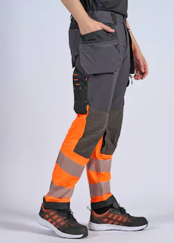 Portwest EV442 - EV4 Hi-Vis Stretch Broek met Afneembare Holsterzak Klasse 1 miniatuur