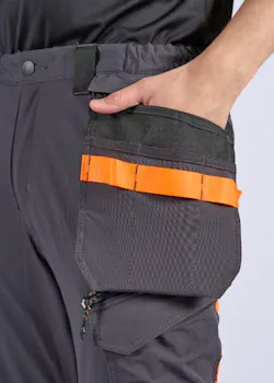 Portwest EV442 - EV4 Hi-Vis Stretch Broek met Afneembare Holsterzak Klasse 1 miniatuur
