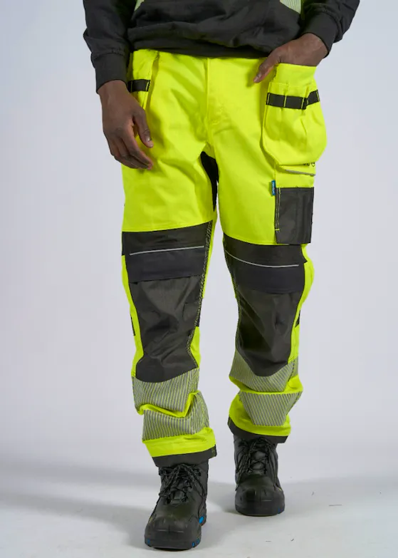 Portwest FR407 - PW3 flammenhemmende Hi-Vis-Stretchhose