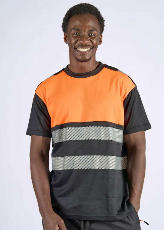 Portwest PW3 PW311 T-Shirt Hi-Vis Klasse 1 UV-Schutz Performance