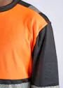 Portwest PW3 PW312 T-Shirt Hi-Vis Lange Mouw Klasse 1 Reflecterend UV-bescherming Performance miniatuur