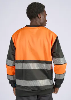 Portwest PW3 PW376 Sweatshirt Hi-Vis Klasse 1 UV-bescherming Performance miniatuur