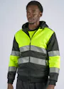 Portwest PW3 PW377 Winter Hoodie Klasse 1 Rits Verwarmd UV-bescherming Performance miniatuur