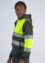Portwest PW3 PW377 Winter Hoodie Klasse 1 Rits Verwarmd UV-bescherming Performance miniatuur