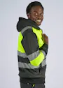 Portwest PW3 PW377 Winter Hoodie Klasse 1 Rits Verwarmd UV-bescherming Performance miniatuur