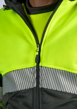 Portwest PW3 PW377 Winter Hoodie Klasse 1 Rits Verwarmd UV-bescherming Performance miniatuur