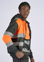 Portwest PW3 PW377 Winter Hoodie Klasse 1 Rits Verwarmd UV-bescherming Performance miniatuur