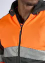 Portwest PW3 PW377 Winter Hoodie Klasse 1 Rits Verwarmd UV-bescherming Performance miniatuur