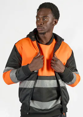 Portwest PW377 – PW3 Klasse 1 Winter Hoodie mit Reißverschluss