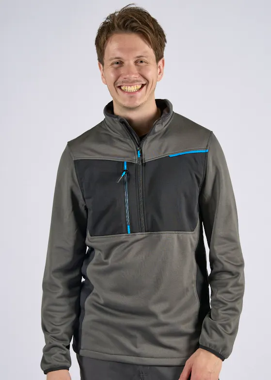 Portwest T755 - WX3 Tech-Fleece mit halbem Reißverschluss