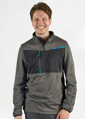 Portwest T755 - WX3 Tech-Fleece mit halbem Reißverschluss