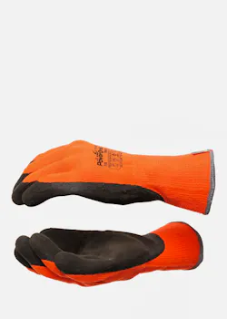Towa PowerGrab Thermo Oranje 335 Latex Gecoate Werkhandschoen miniatuur