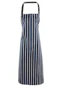 Premier Striped Bib Apron miniatuur