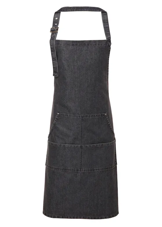 Premier Jeans-Stitch Denim Bib Apron