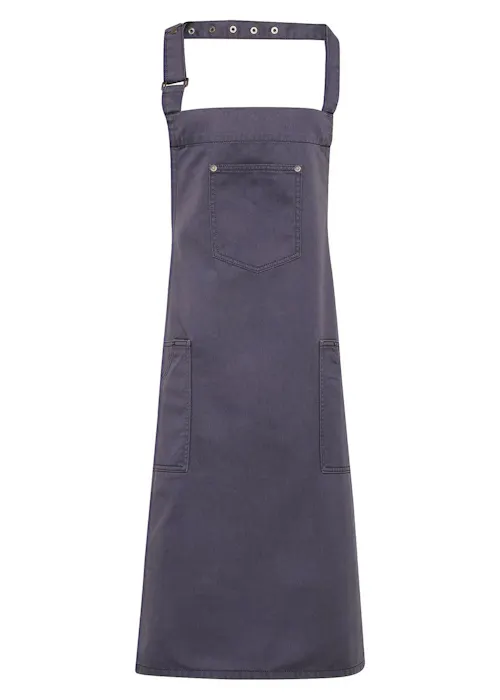 Premier Cotton Chino Bib Apron