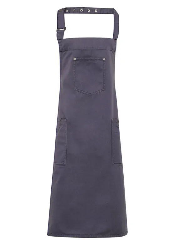 Premier Cotton Chino Bib Apron