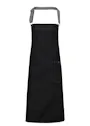 Premier District Waxed Look Denim Bib Apron miniatuur