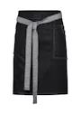 Premier Division Waxed Look Denim Waist Apron miniatuur