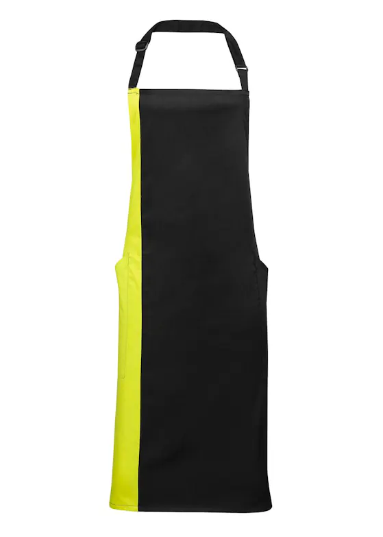 Premier Colours Collection Contrast Bib Apron