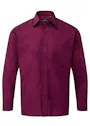 Premier PW200 Poplin Shirt Long Sleeve Regular Fit miniatuur