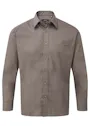 Premier PW200 Poplin Shirt Long Sleeve Regular Fit miniatuur