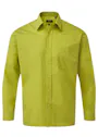 Premier PW200 Poplin Shirt Long Sleeve Regular Fit miniatuur