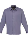 Premier PW200 Poplin Shirt Long Sleeve Regular Fit miniatuur