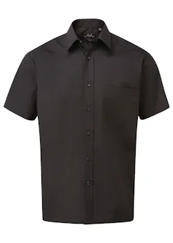 Premier PW202 Poplin Shirt Short Sleeve Regular Fit