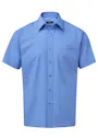 Premier PW202 Poplin Shirt Short Sleeve Regular Fit miniatuur