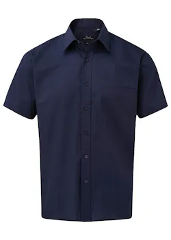 Premier PW202 Poplin Shirt Short Sleeve Regular Fit miniatuur