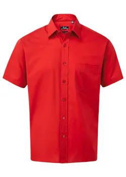 Premier PW202 Poplin Shirt Short Sleeve Regular Fit miniatuur
