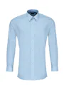 Premier Men's Long-Sleeved Fitted Poplin Shirt Vorschaubild