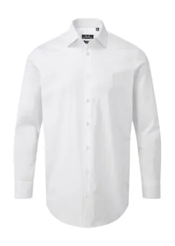 Premier PW244 Poplin Cotton Shirt Fit Long Sleeve Stretch miniatuur