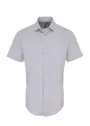 Premier PW246 Poplin Cotton Shirt Short Sleeve Stretch miniatuur