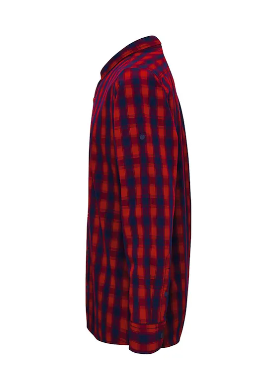 Premier Mulligan Check Cotton Long-Sleeve Shirt – Men's