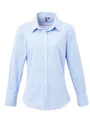 Premier Microcheck (Gingham) PW320 Cotton Shirt Long Sleeve Regular Fit Dames miniatuur