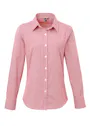 Premier Microcheck (Gingham) PW320 Cotton Shirt Long Sleeve Regular Fit Dames miniatuur