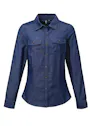 Premier Women's Jeans-Stitch Denim Shirt Vorschaubild