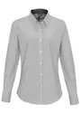 Premier Women's Cotton-Rich Oxford Stripe Shirt Vorschaubild