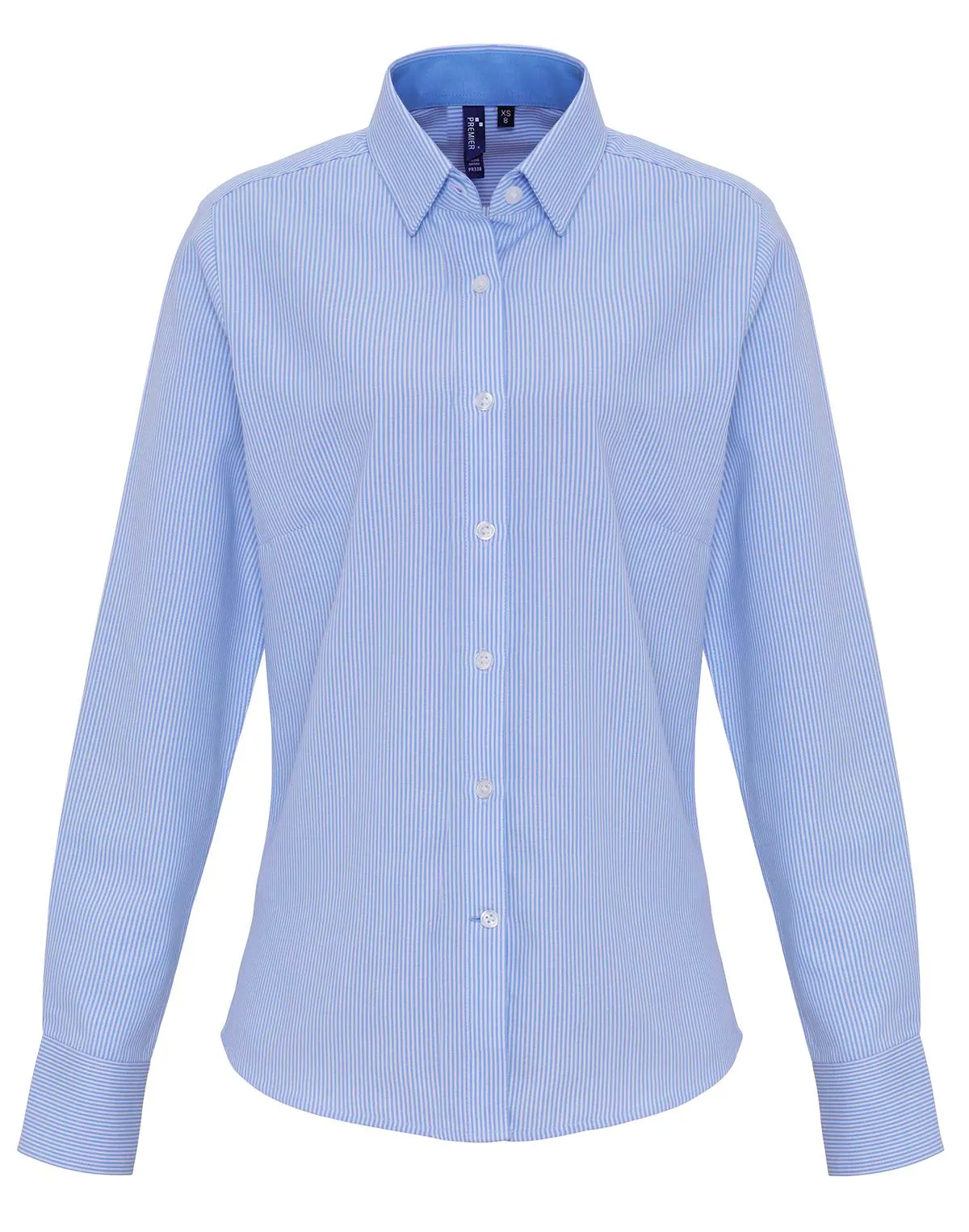 Weiß/blau
