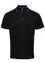 Premier Workwear PW618 Poloshirt Contrast Coolchecker® Regular Fit miniatuur