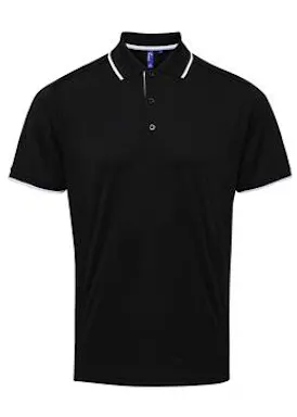 Premier Workwear PW618 Polo Shirt Contrast Coolchecker® Regular Fit