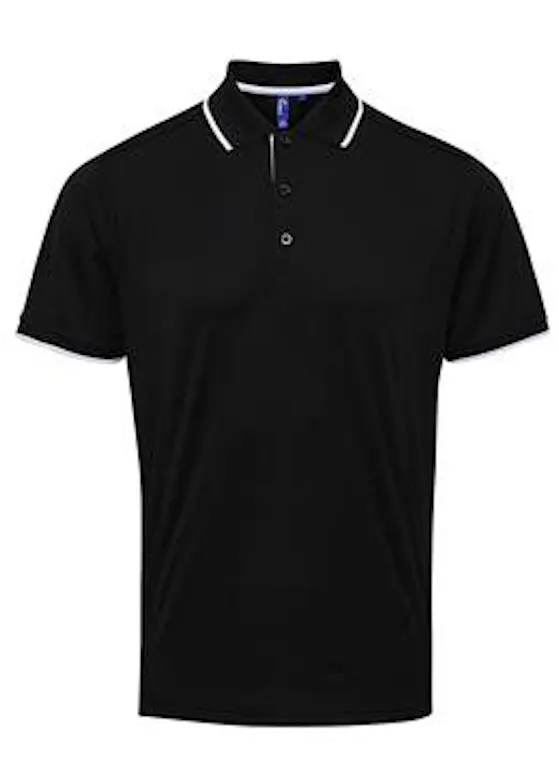 Premier Workwear PW618 Poloshirt Contrast Coolchecker® Regular Fit
