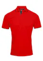 Premier Workwear PW618 Poloshirt Contrast Coolchecker® Regular Fit miniatuur