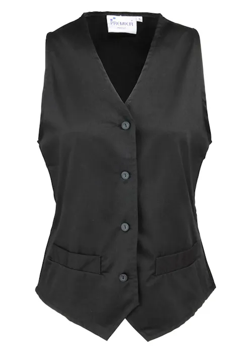 Premier PW621 Hospitality Waistcoat Regular Fit Dames