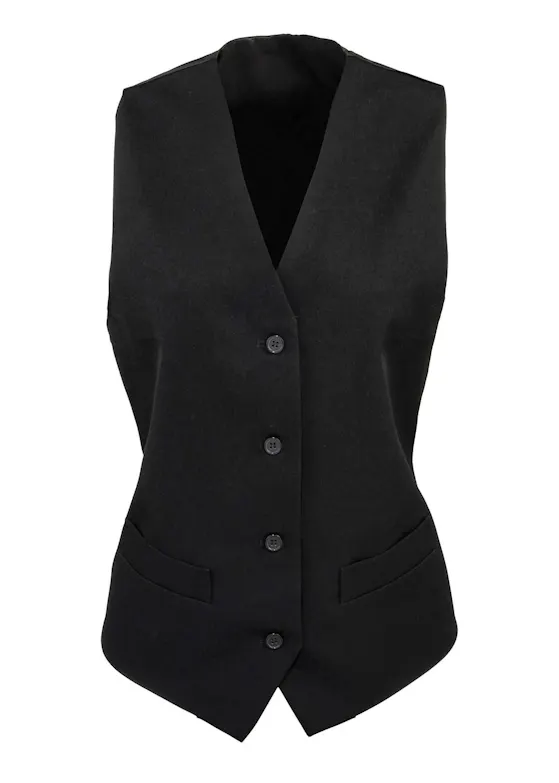 Premier PW623 Lined Polyester Waistcoat Regular Fit Dames